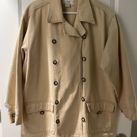 J Jill Pea 2-pocket Coat/Blazer Size 3XL - Picture 2 of 5